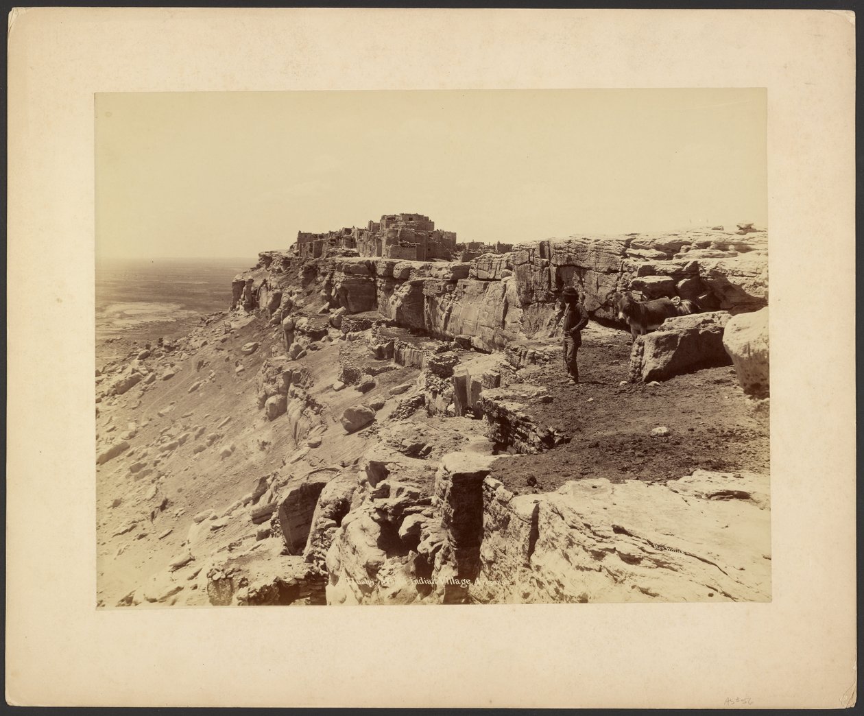 Hualpi, Moqui-indianernes landsby, Arizona af George Benjamin Wittick