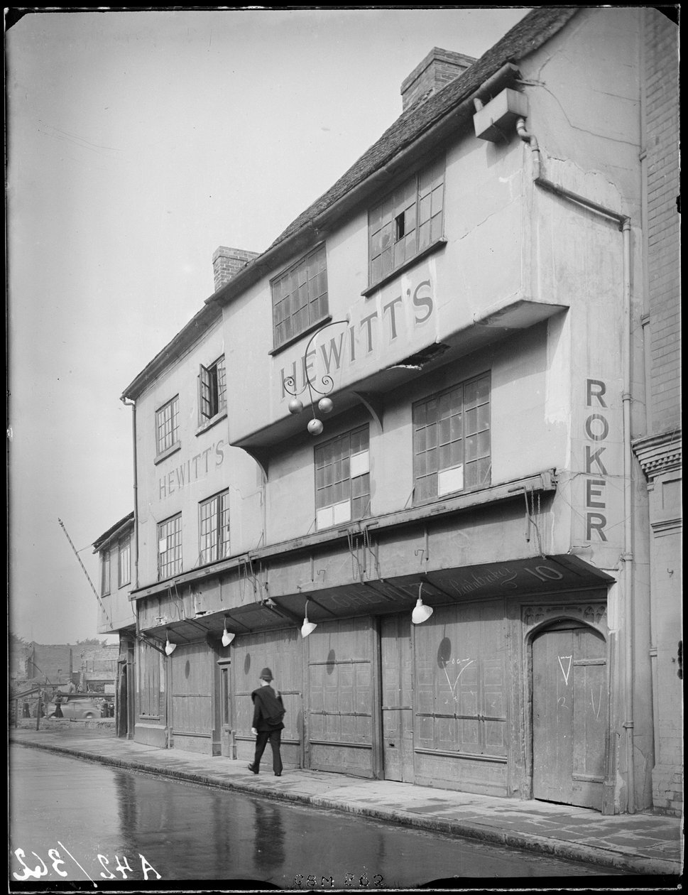 8-10 Much Park Street, Coventry, Coventry, Coventry, 1941. af George Bernard Mason