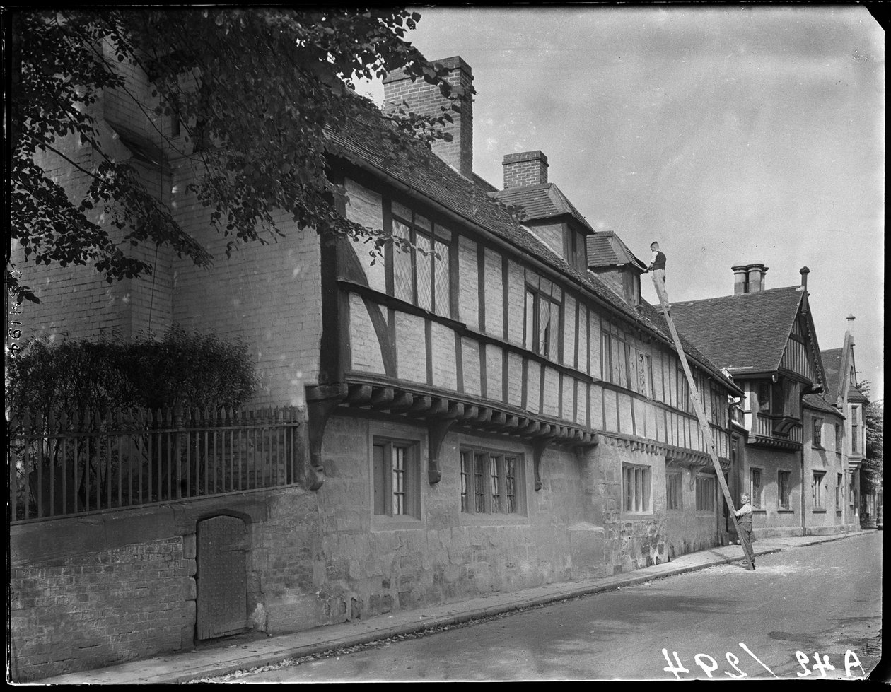 Bablake School, Hill Street, Coventry, 1941. af George Bernard Mason