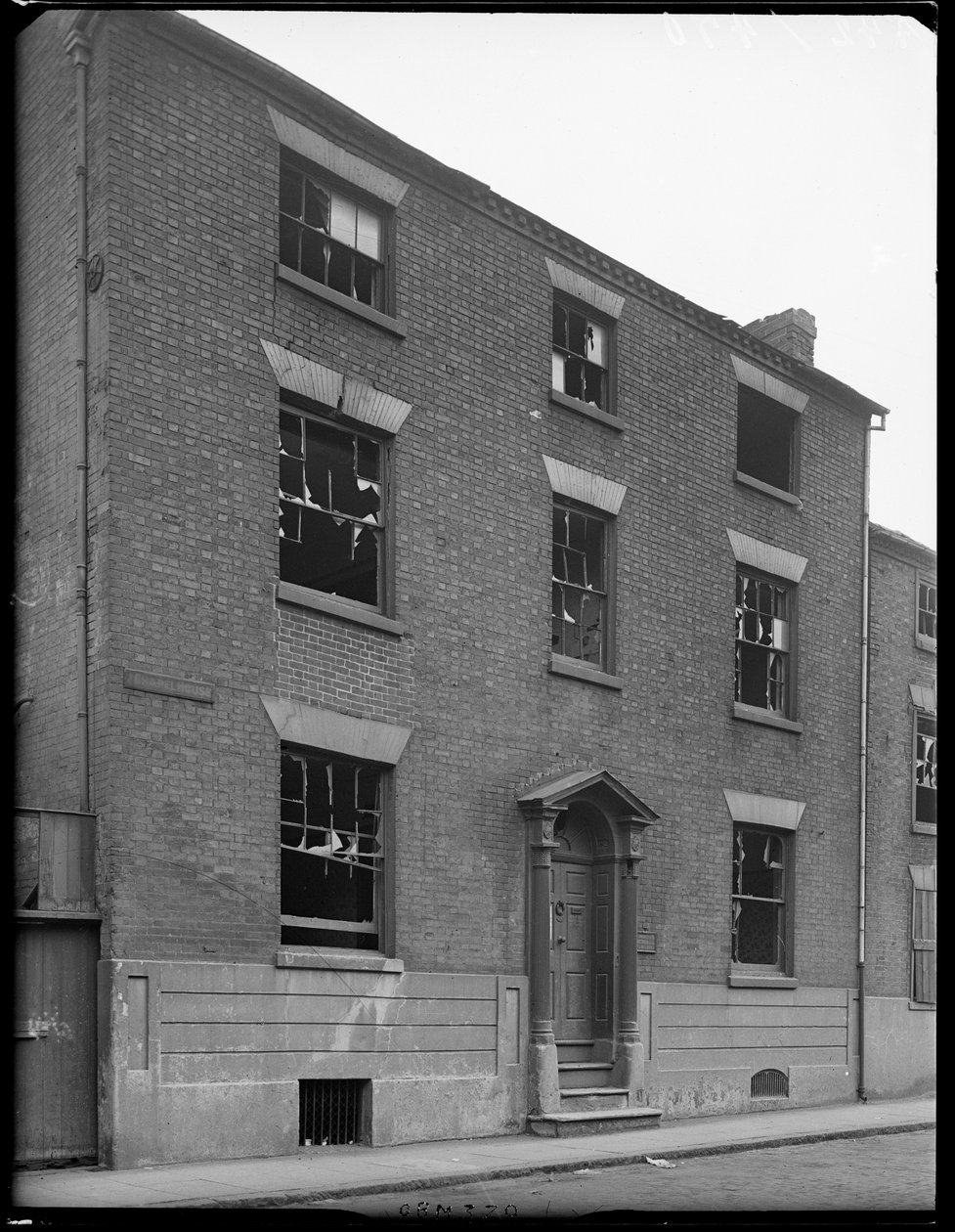 Chapel House, Chapel House Street, Deritend, Digbeth, Birmingham, 1941. af George Bernard Mason
