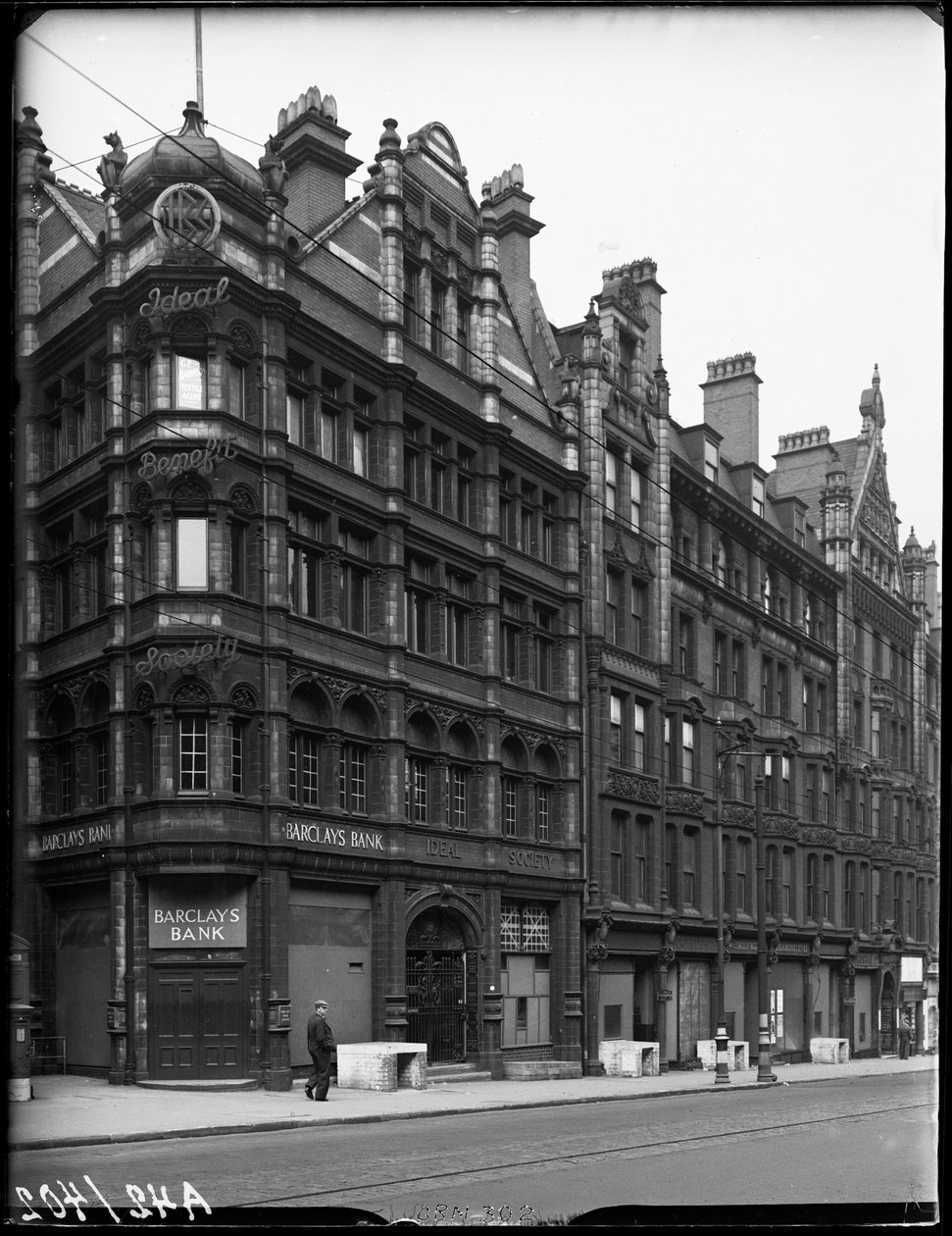 Coleridge Chambers, 175-177 Corporation Street, Birmingham, 1941. af George Bernard Mason