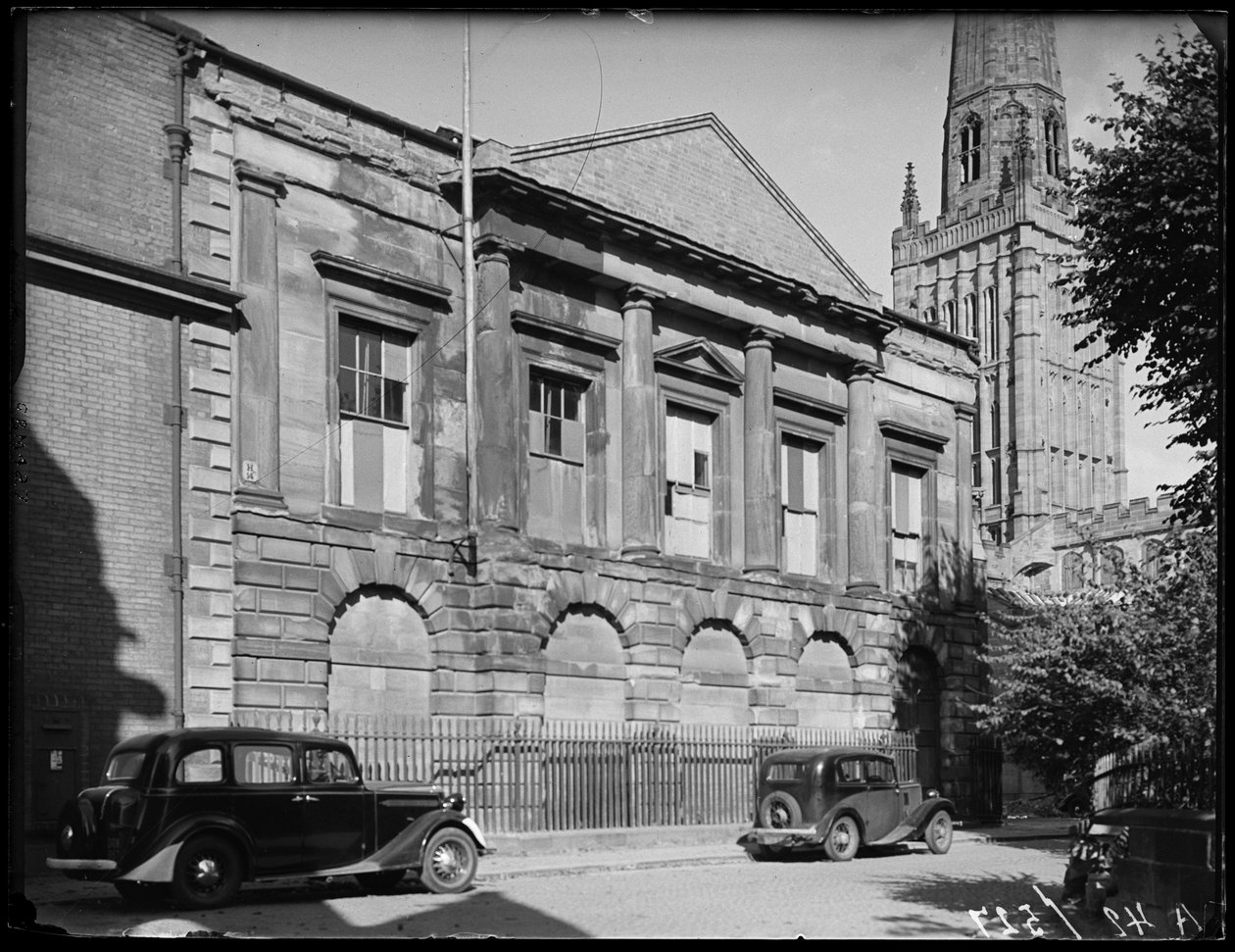 County Hall, Cuckoo Lane, Coventry, 1941. af George Bernard Mason