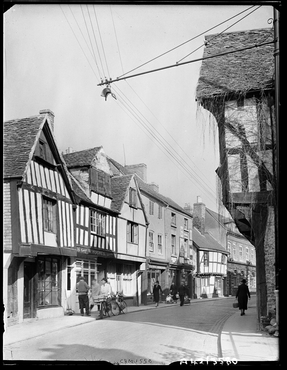 Friar Street, Worcester, Worcestershire, 1942. af George Bernard Mason