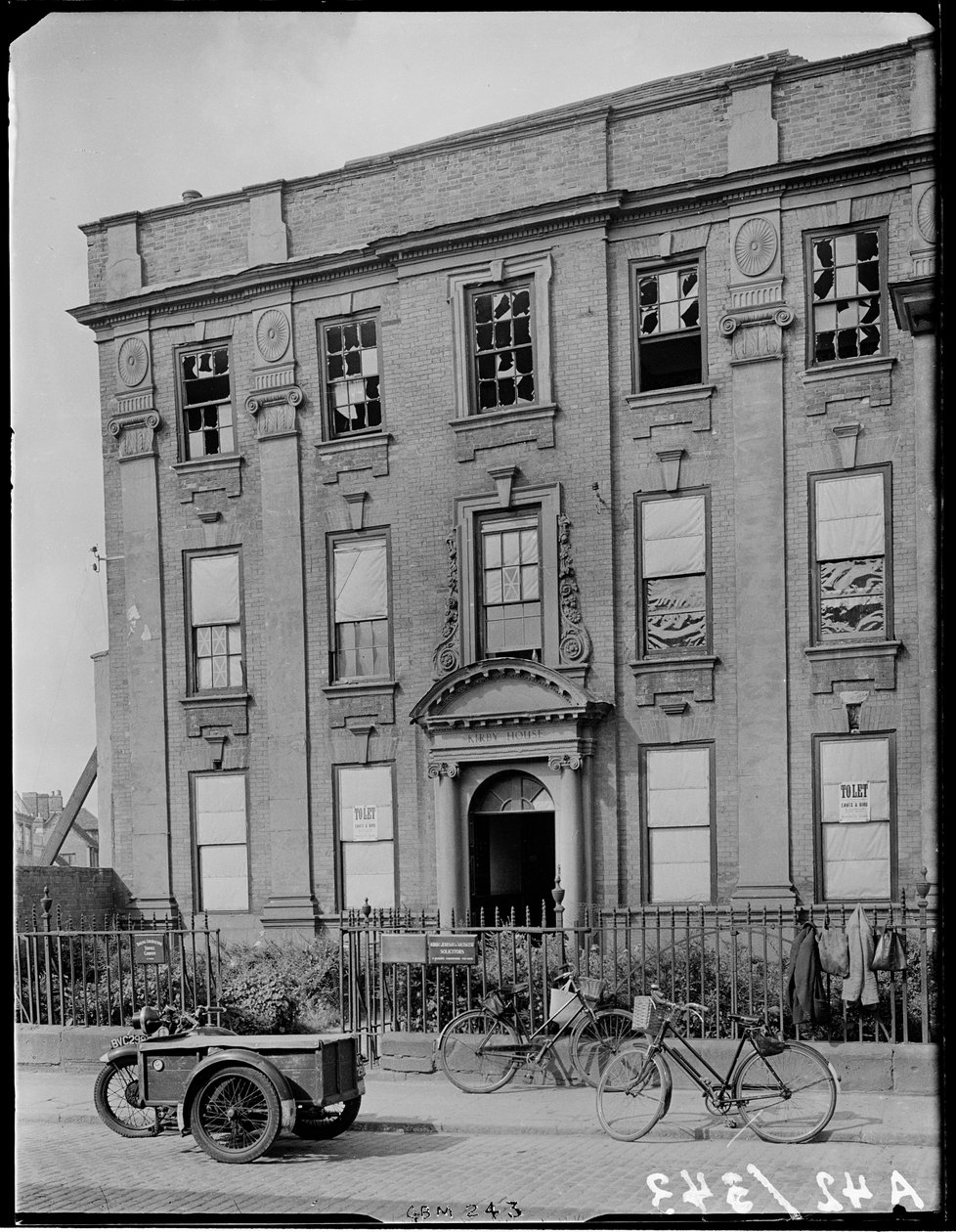 Kirby House, Little Park Street, Coventry, 1941. af George Bernard Mason