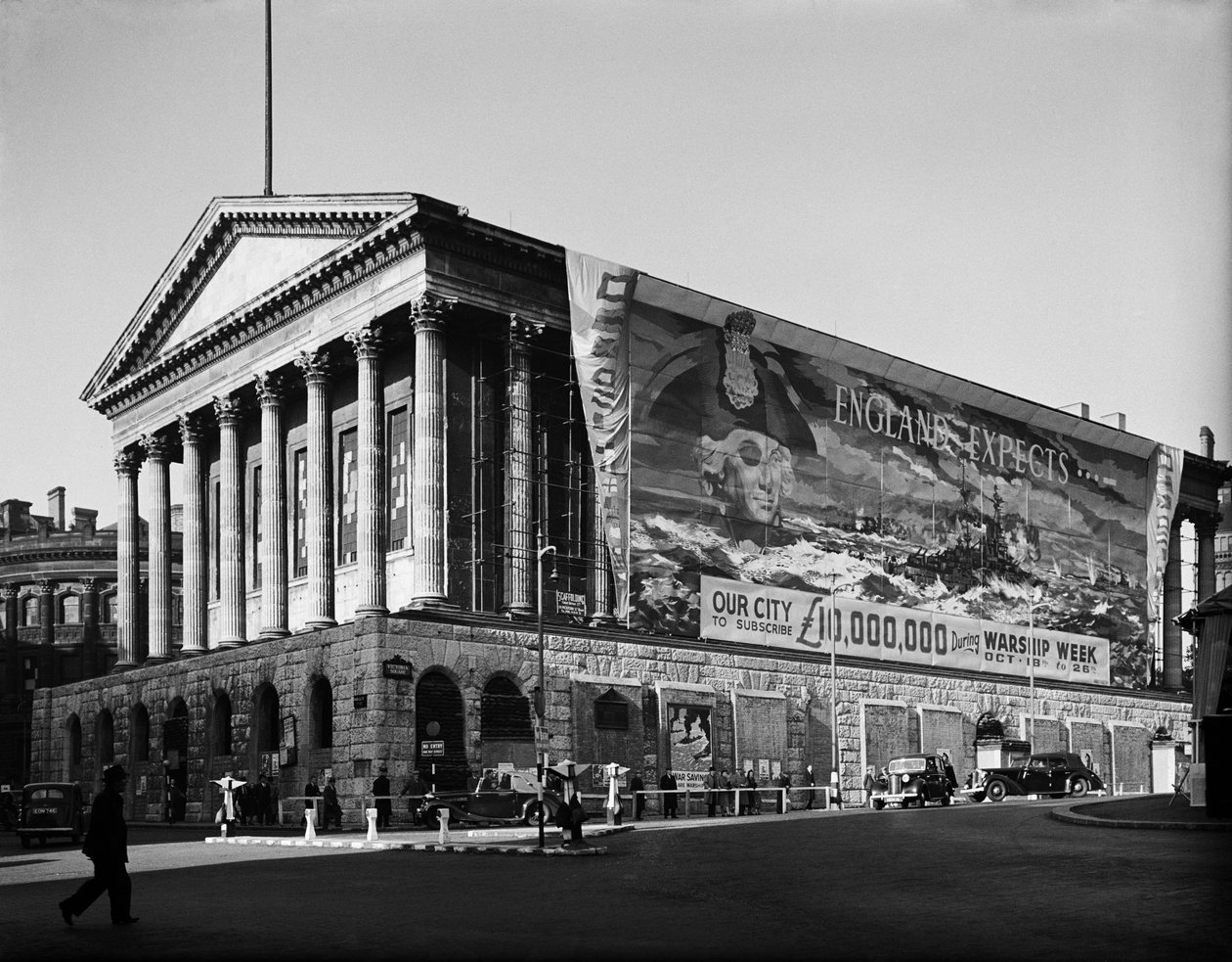 Rådhus, Victoria Square, Birmingham, 1941. af George Bernard Mason
