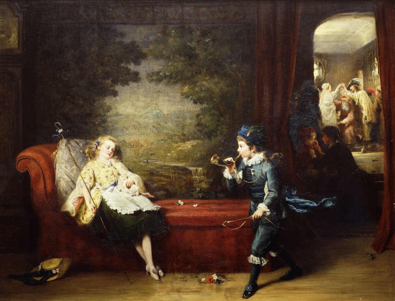 Lille Bo Peep, 1875 af George Bernard O