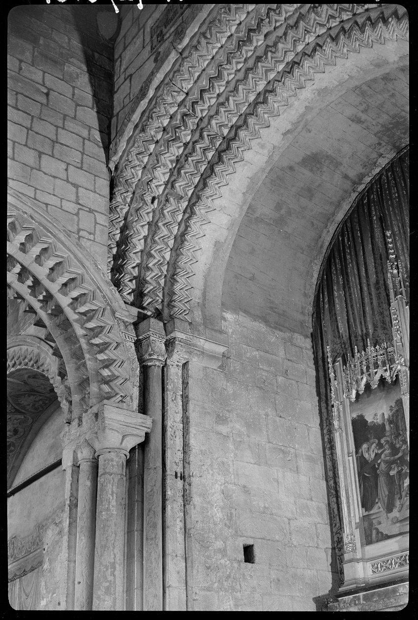 Durham Cathedral, Palace Green, Durham, County Durham, 1942. af George Bernard Wood