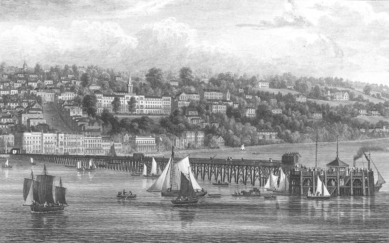 Ryde, Isle of Wight, 1855 af George Brannon