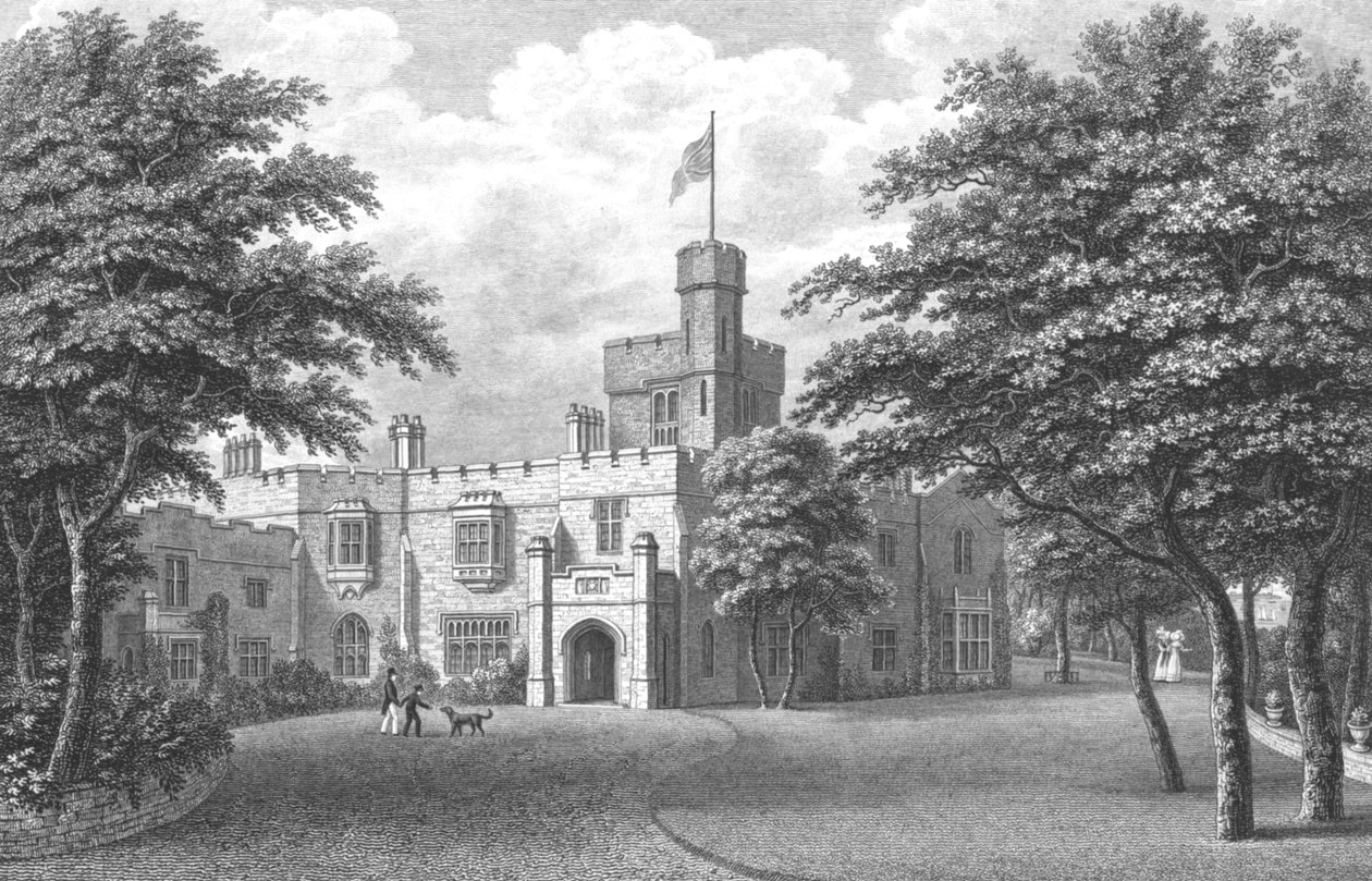 St Clare, Ryde, Isle of Wight, 1830 af George Brannon