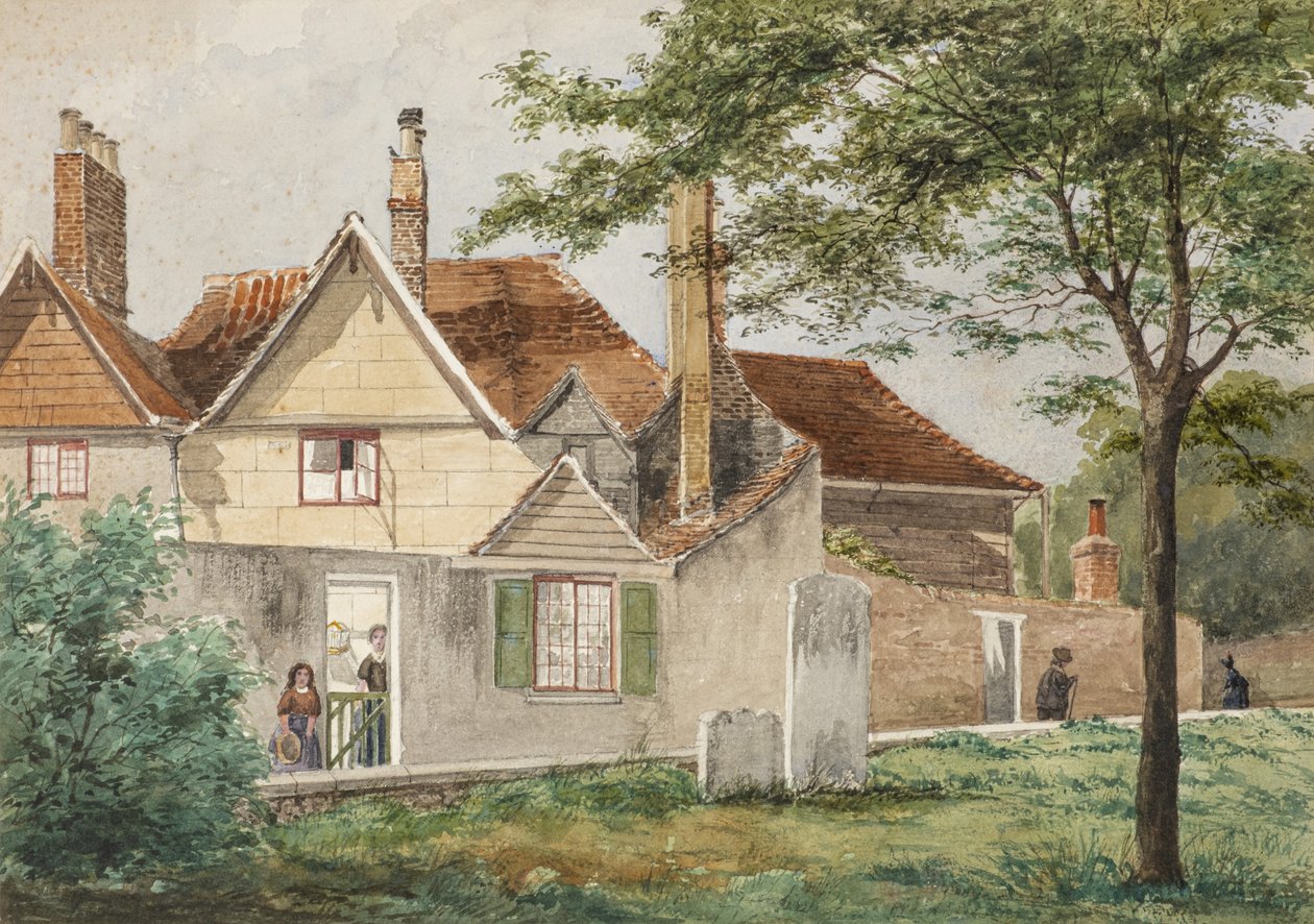 Hytter i Trevanion Street, Dover af George Buchanan Wollaston