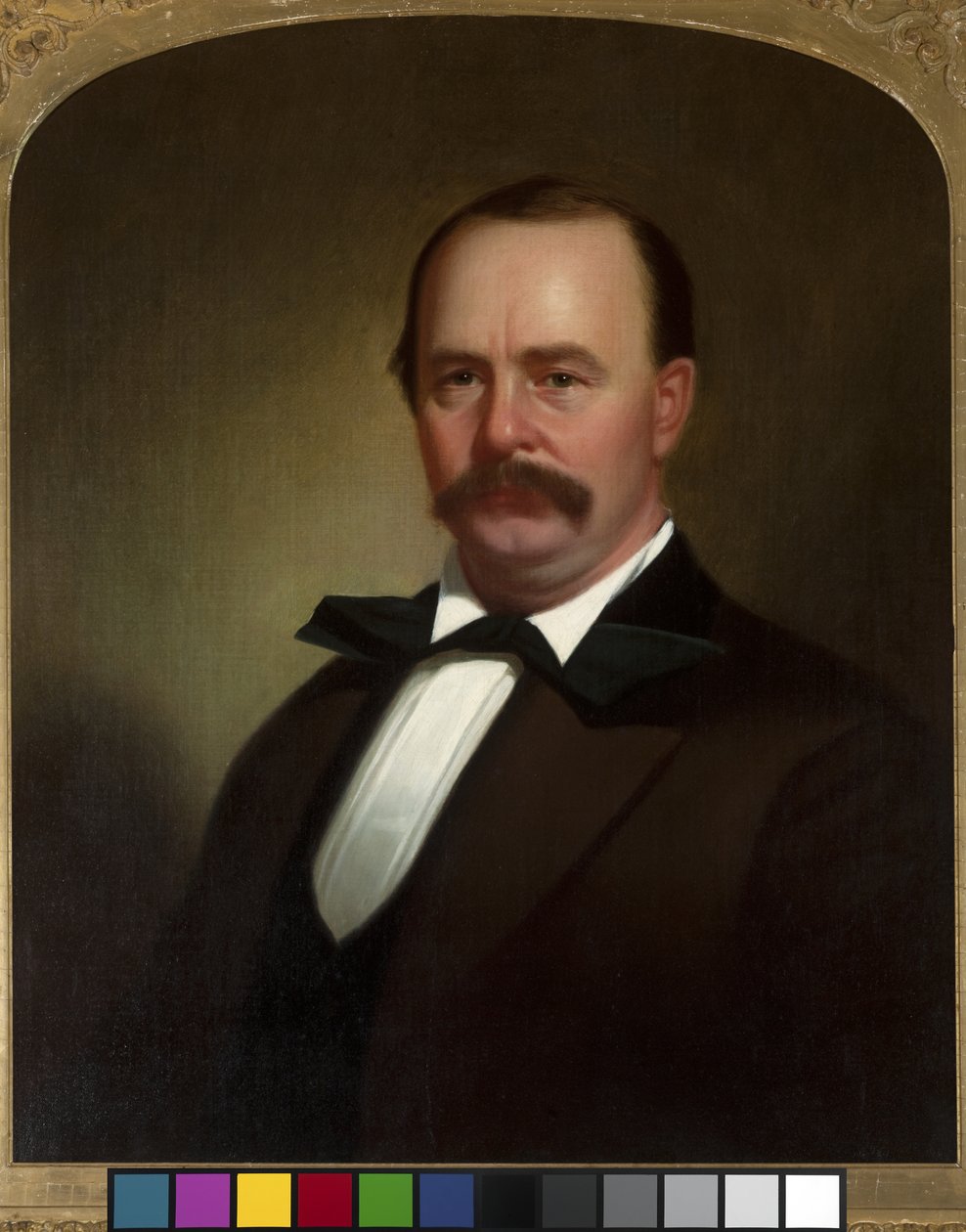 Portræt af oberst James Hervey Birch, Jr., ca. 1878 af George Caleb Bingham
