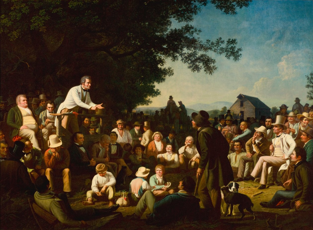 Stump Taler af George Caleb Bingham