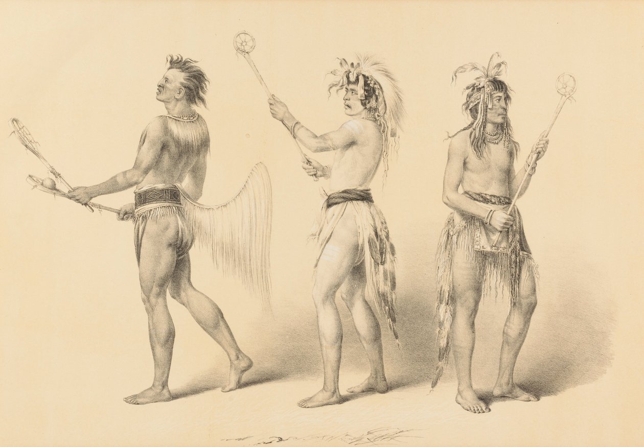 Boldspillere - nr. 21 af George Catlin