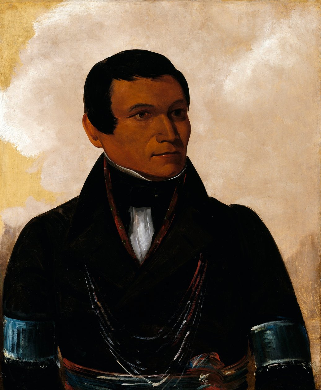 Cú-sick, søn af høvdingen af George Catlin