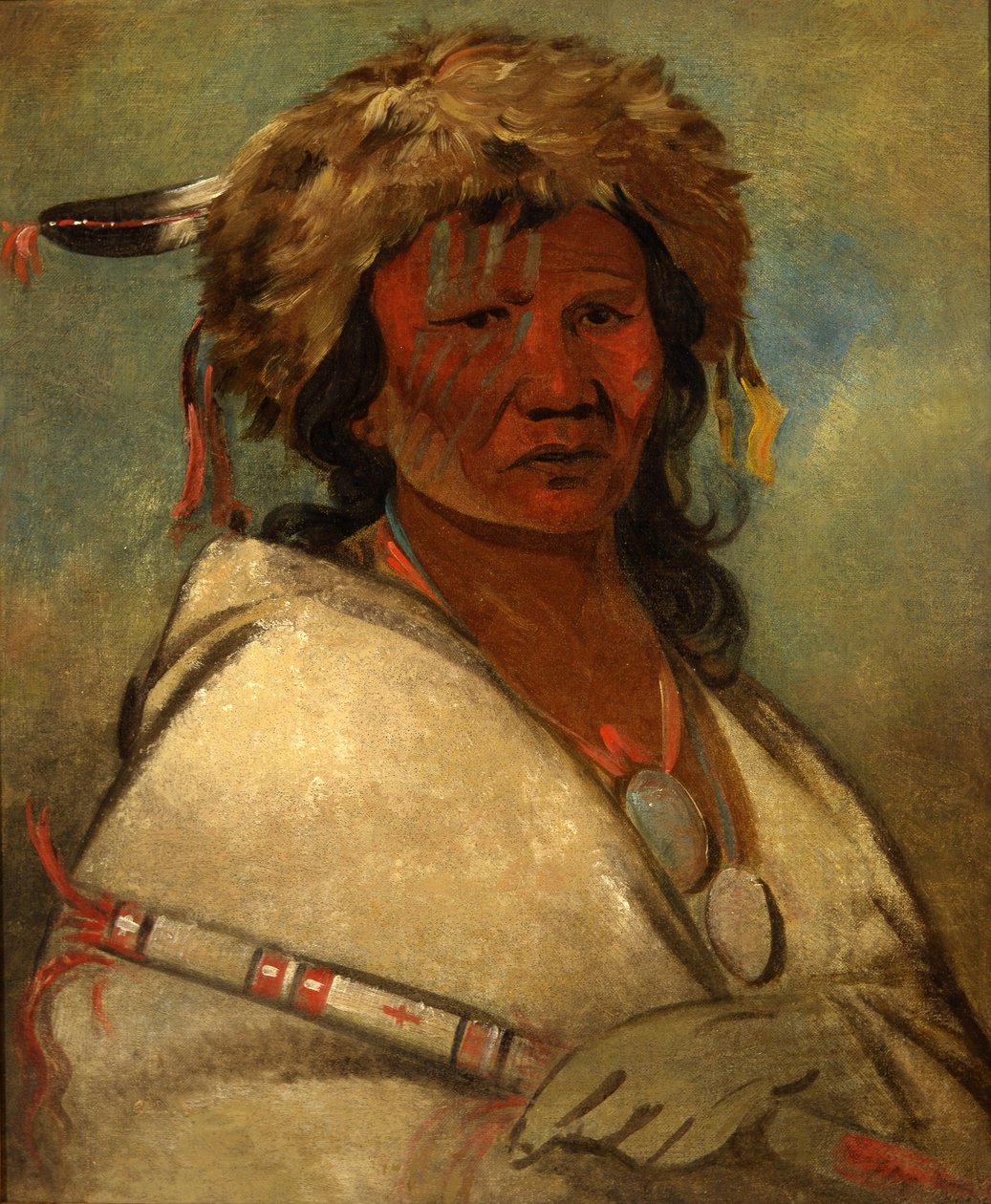 Stor helt, en høvding af George Catlin