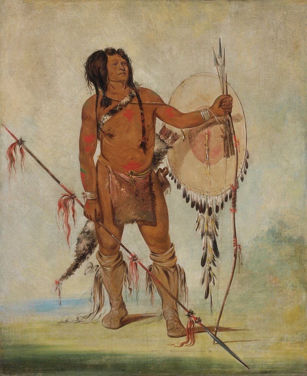 His-oo-sán-chees, lille spanier, en kriger af George Catlin