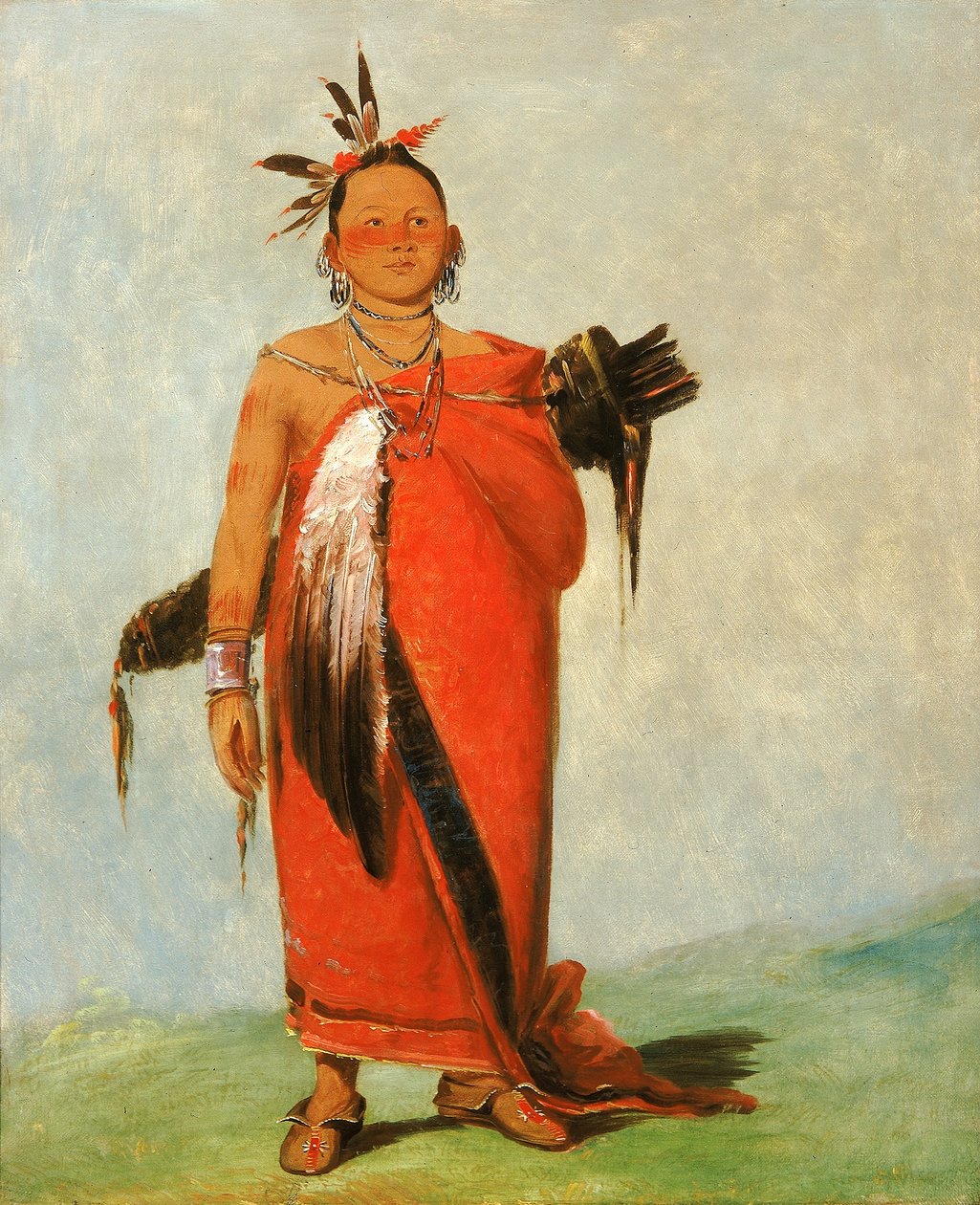 Hongs-káy-dee, stor høvding, søn af røgen af George Catlin