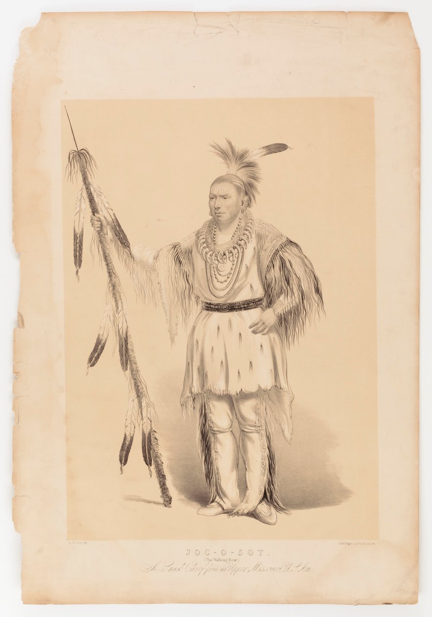 Joc-o-sot, den gående bjørn af George Catlin