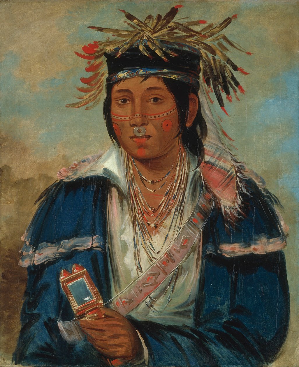 Kee-mo-rá-nia, ingen engelsk, en dandy af George Catlin