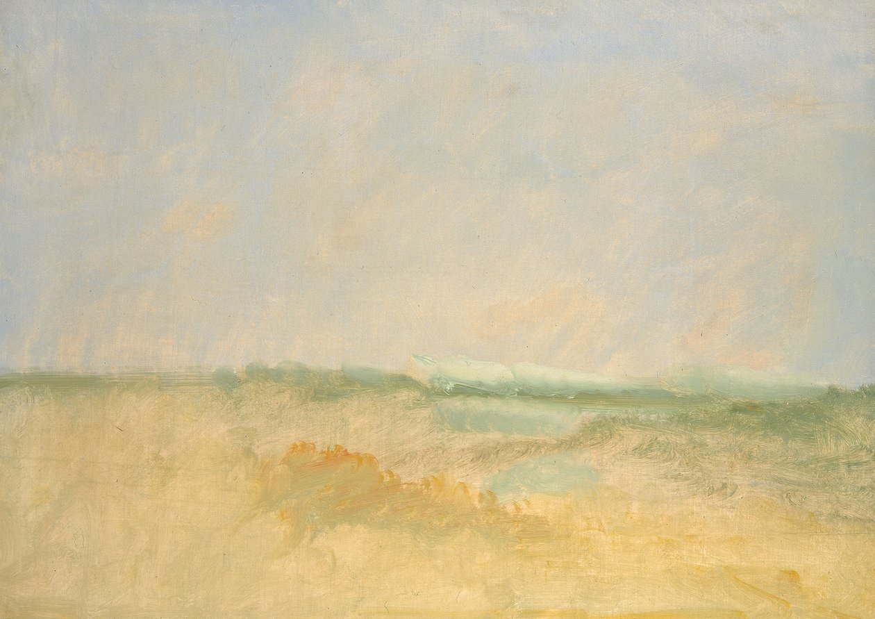 Landskabelig baggrund af George Catlin