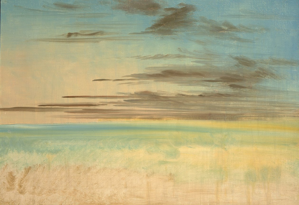 Landskabelig baggrund af George Catlin