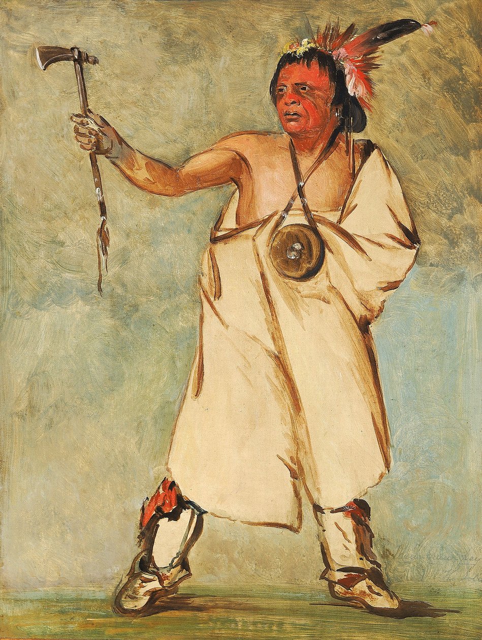 Naw-naw-páy-ee, soldaten af George Catlin