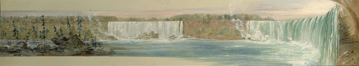 Niagara Falls af George Catlin