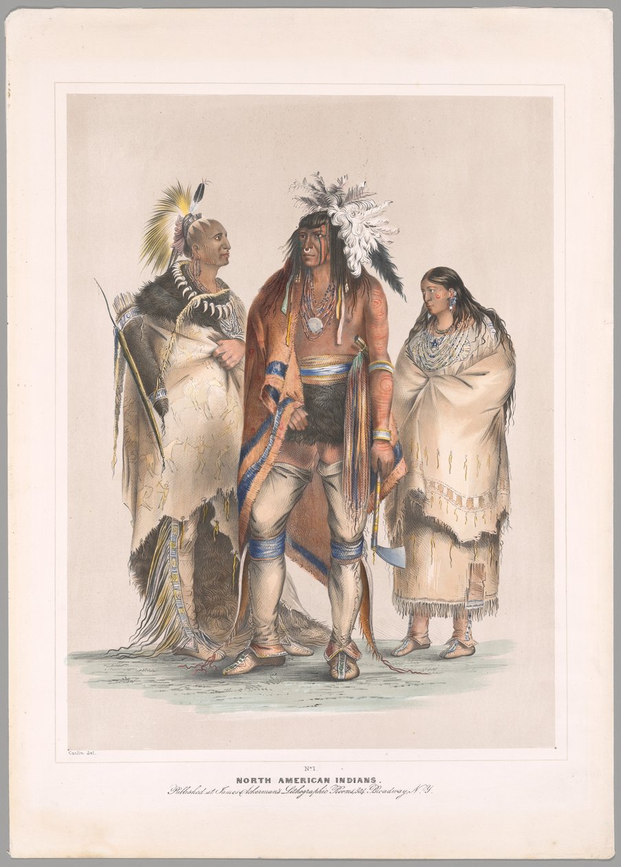 Nordamerikanske indianere af George Catlin