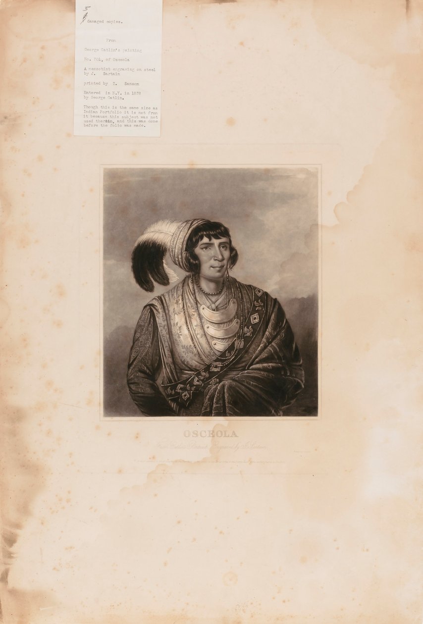 Osceola af George Catlin