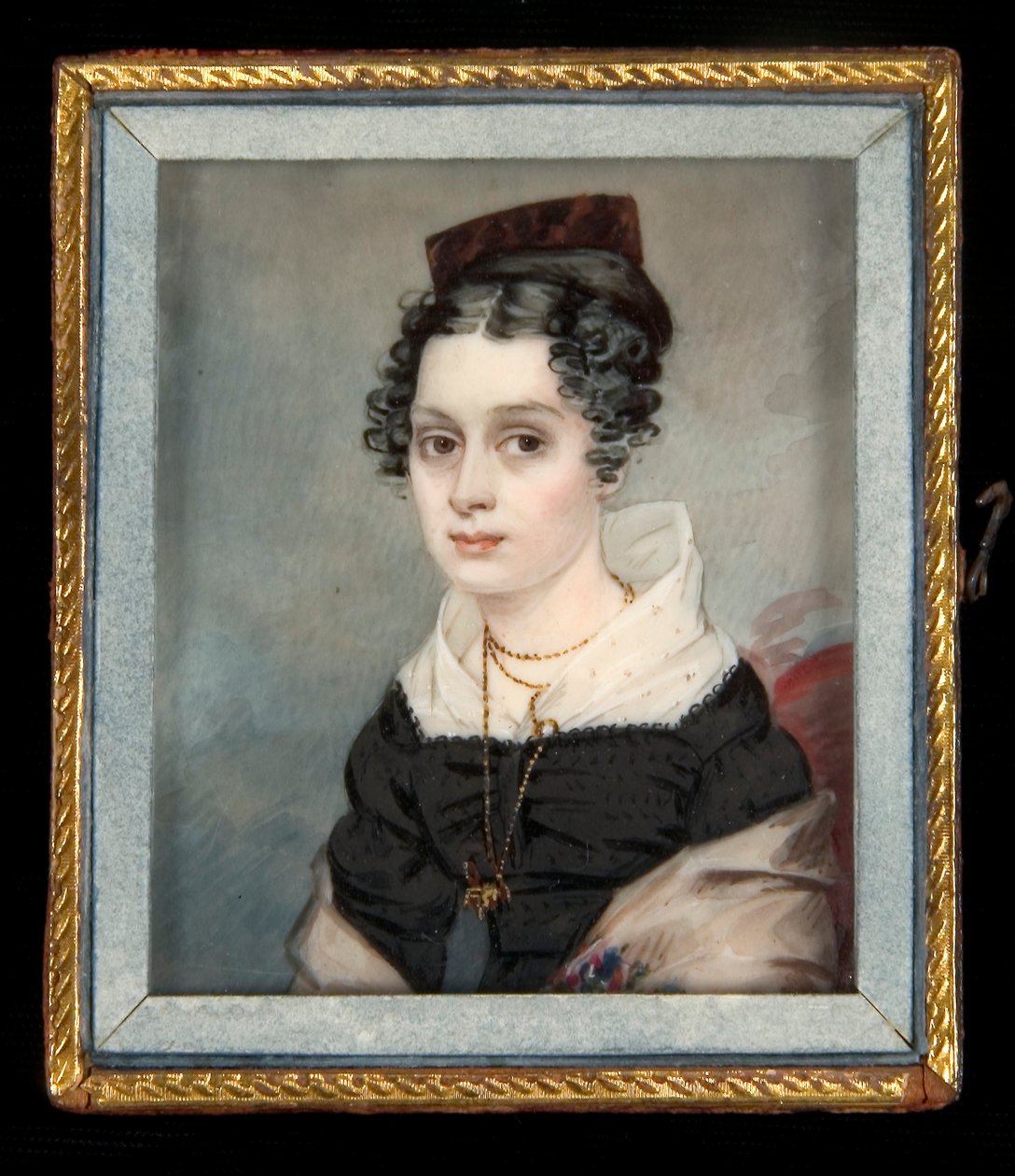 Portræt af Mary Catlin af George Catlin
