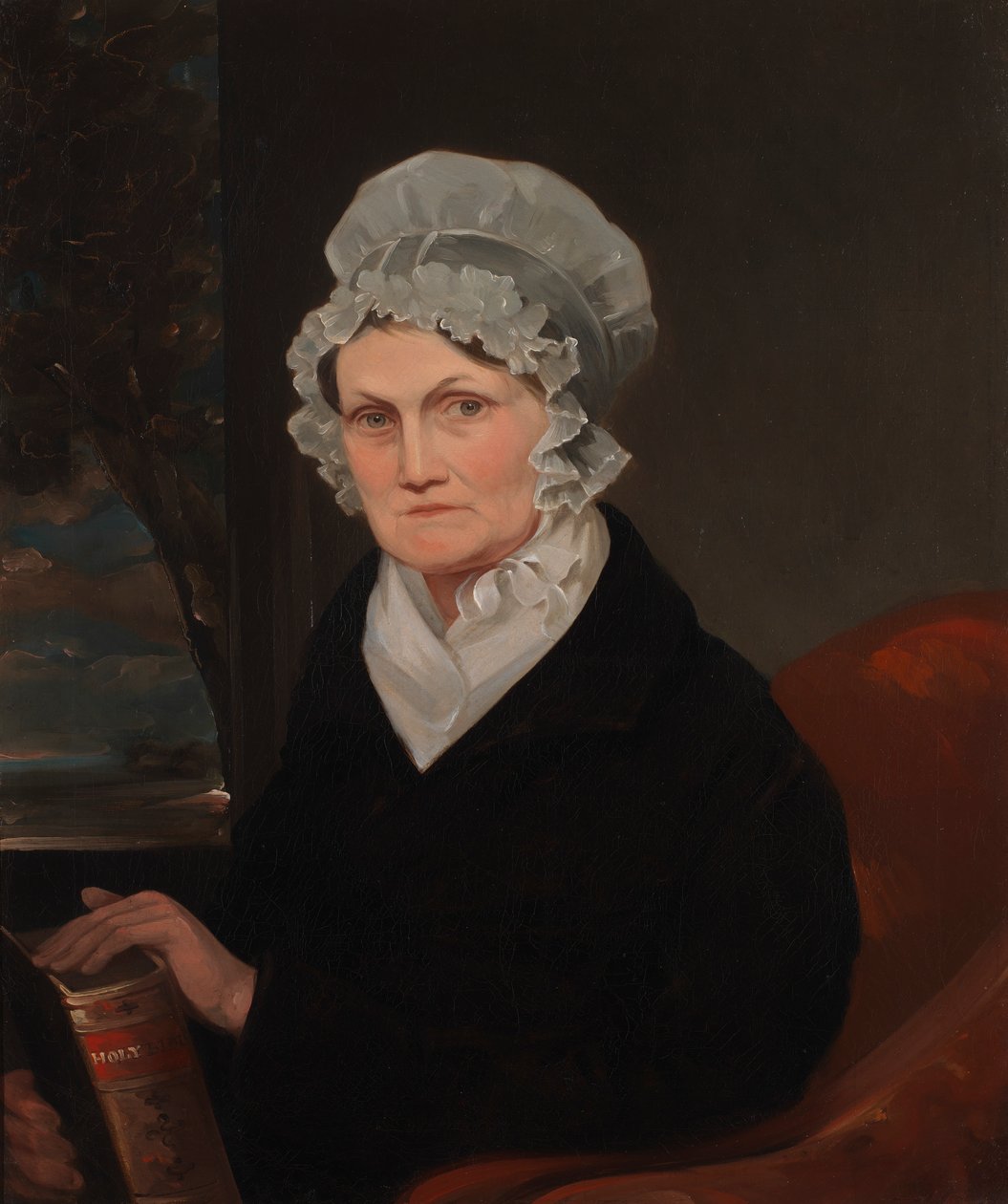 Portræt af Polly Sutton Catlin, 1840
