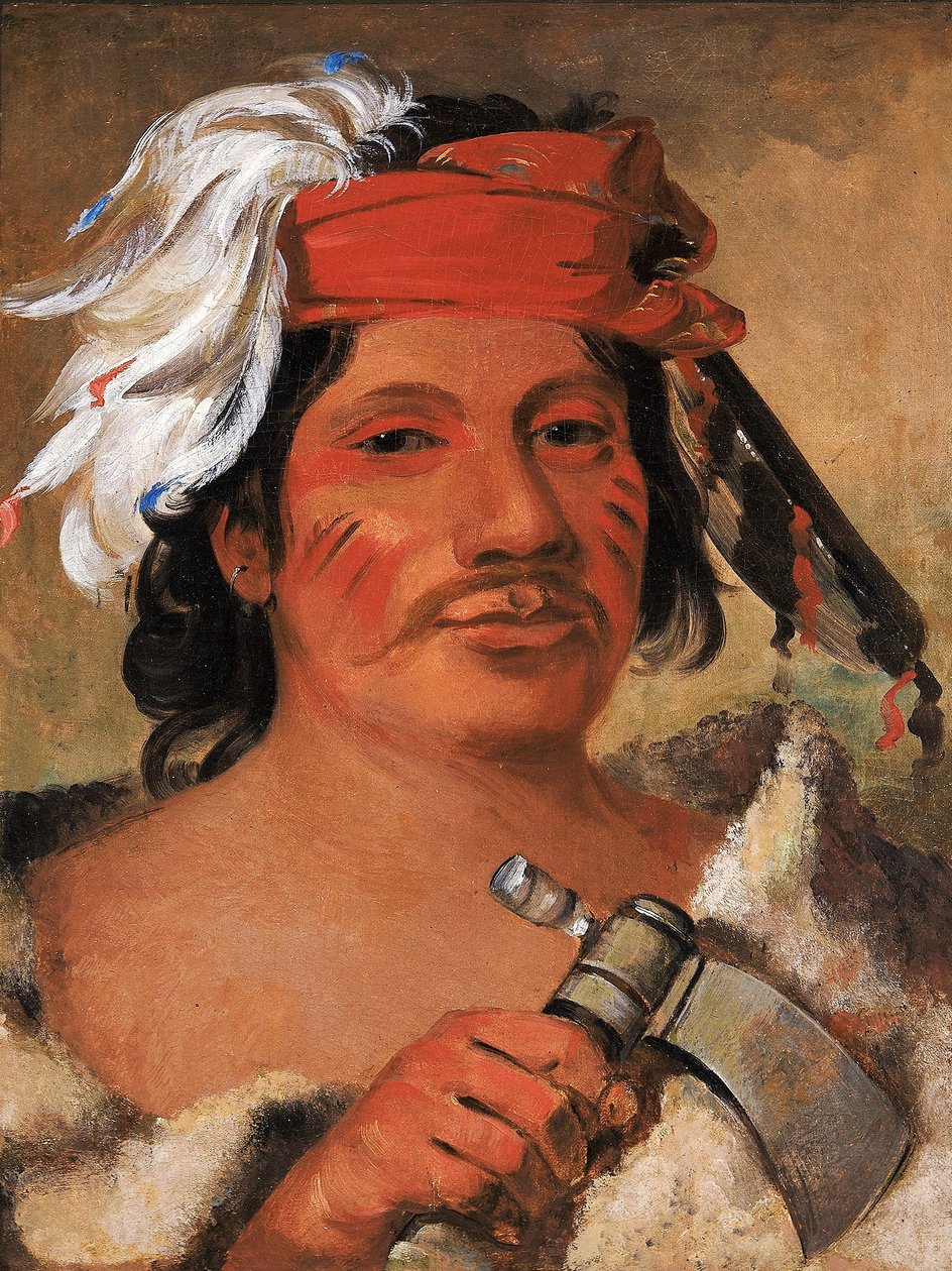 Seneca Steele, en stor libertiner af George Catlin