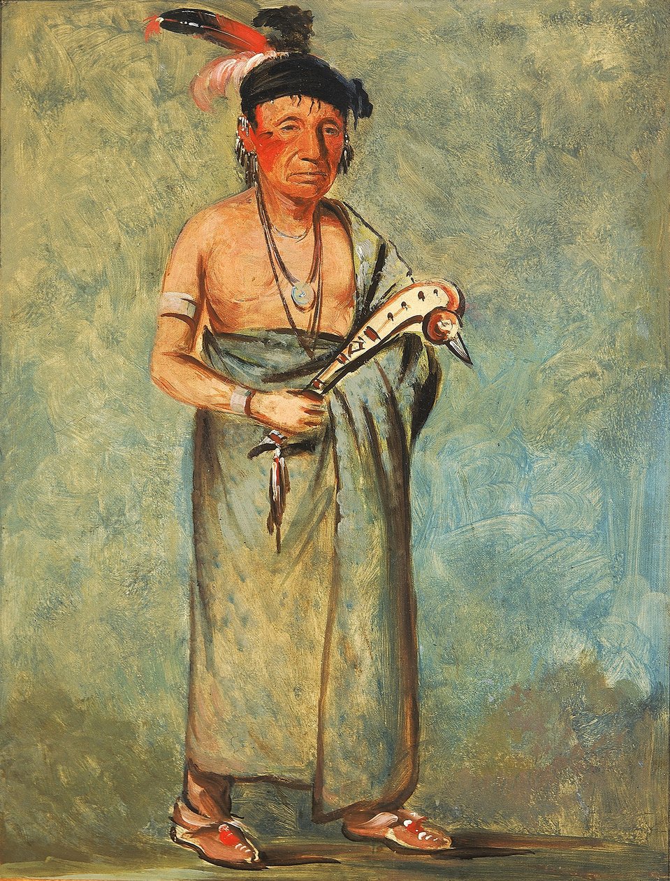 Span-e-o-née-kaw, spanieren af George Catlin