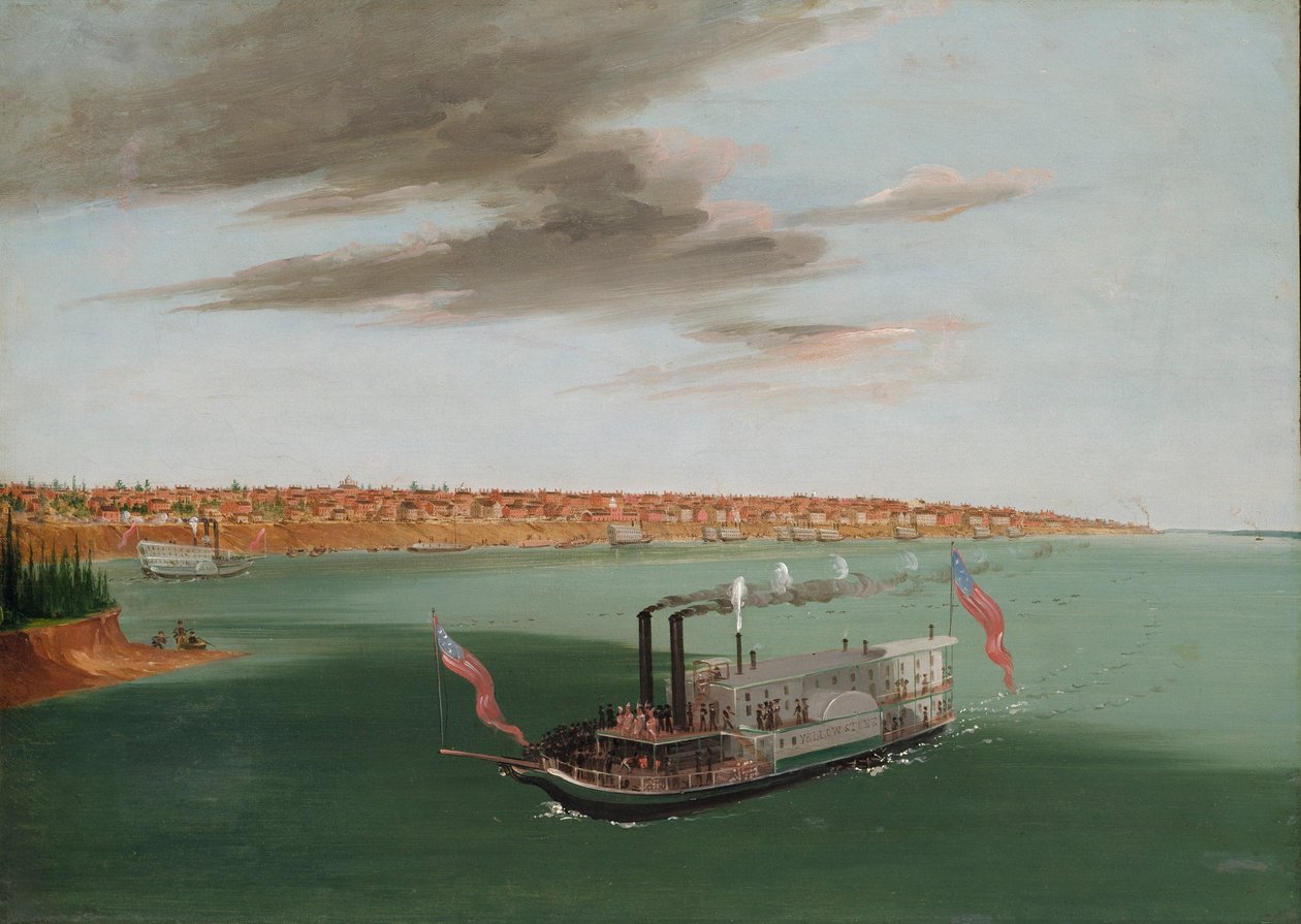 Louis fra floden nedenfor af George Catlin