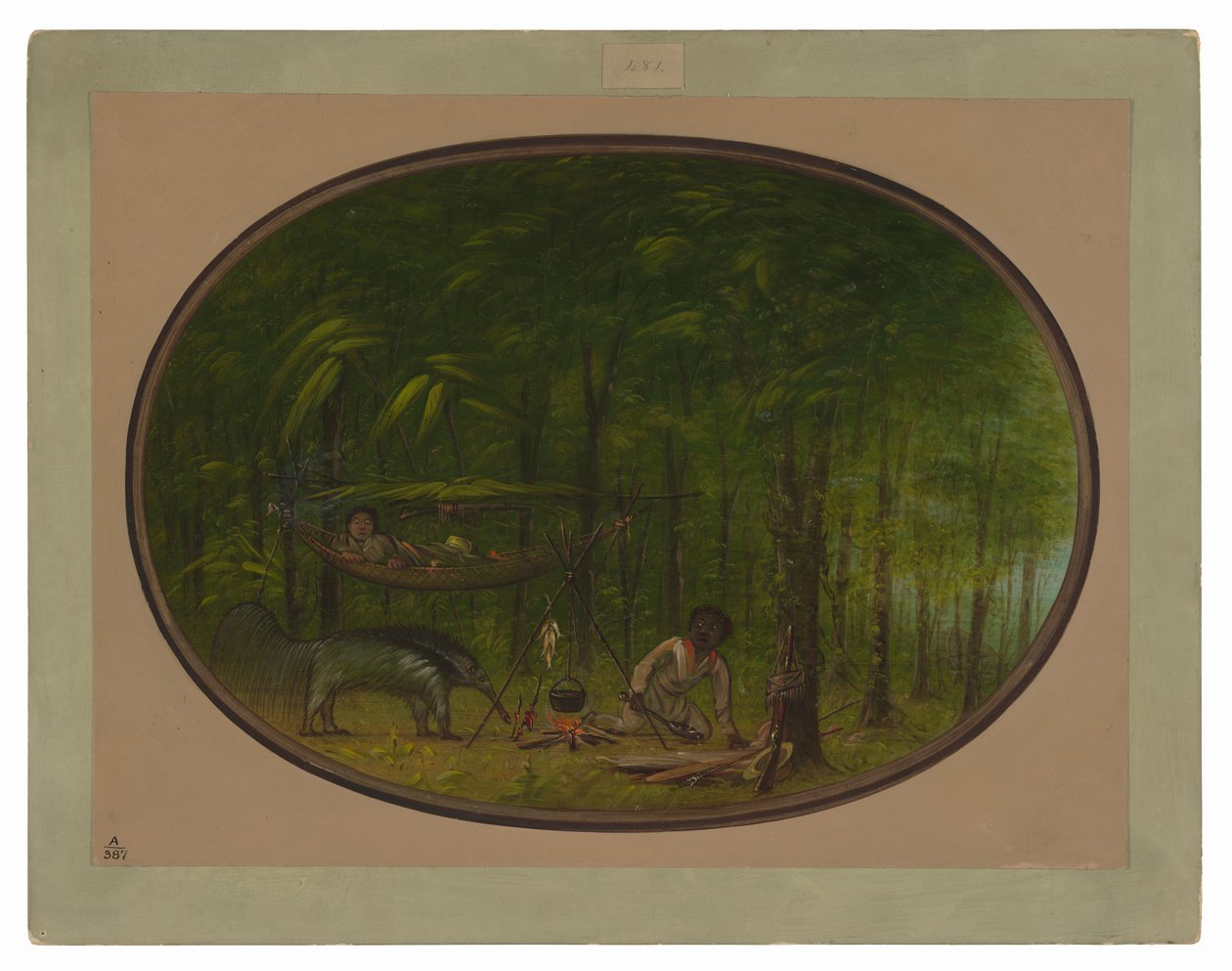 Den store myreæder af George Catlin