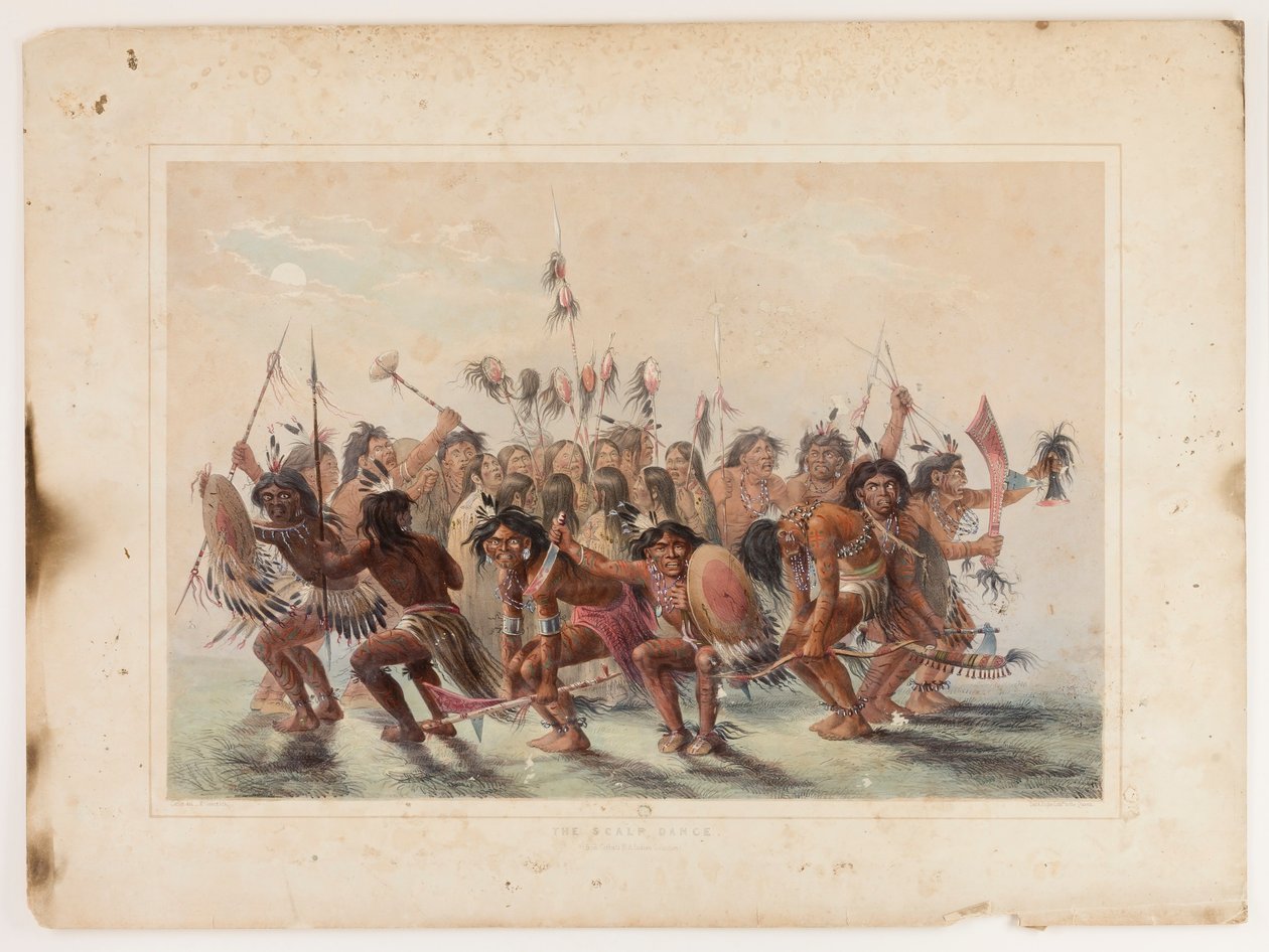 Dansen om hovedbunden af George Catlin