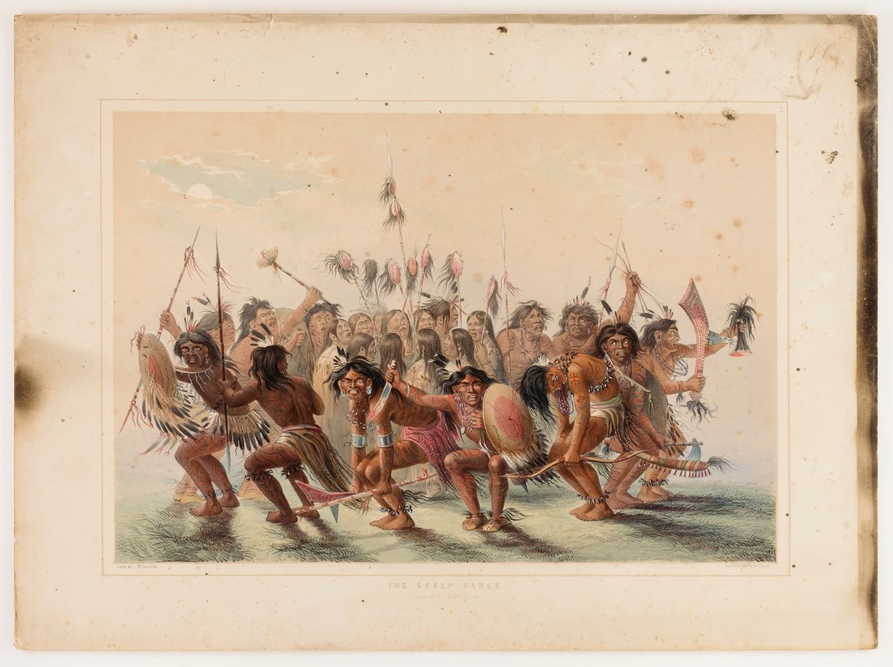 Dansen om hovedbunden af George Catlin