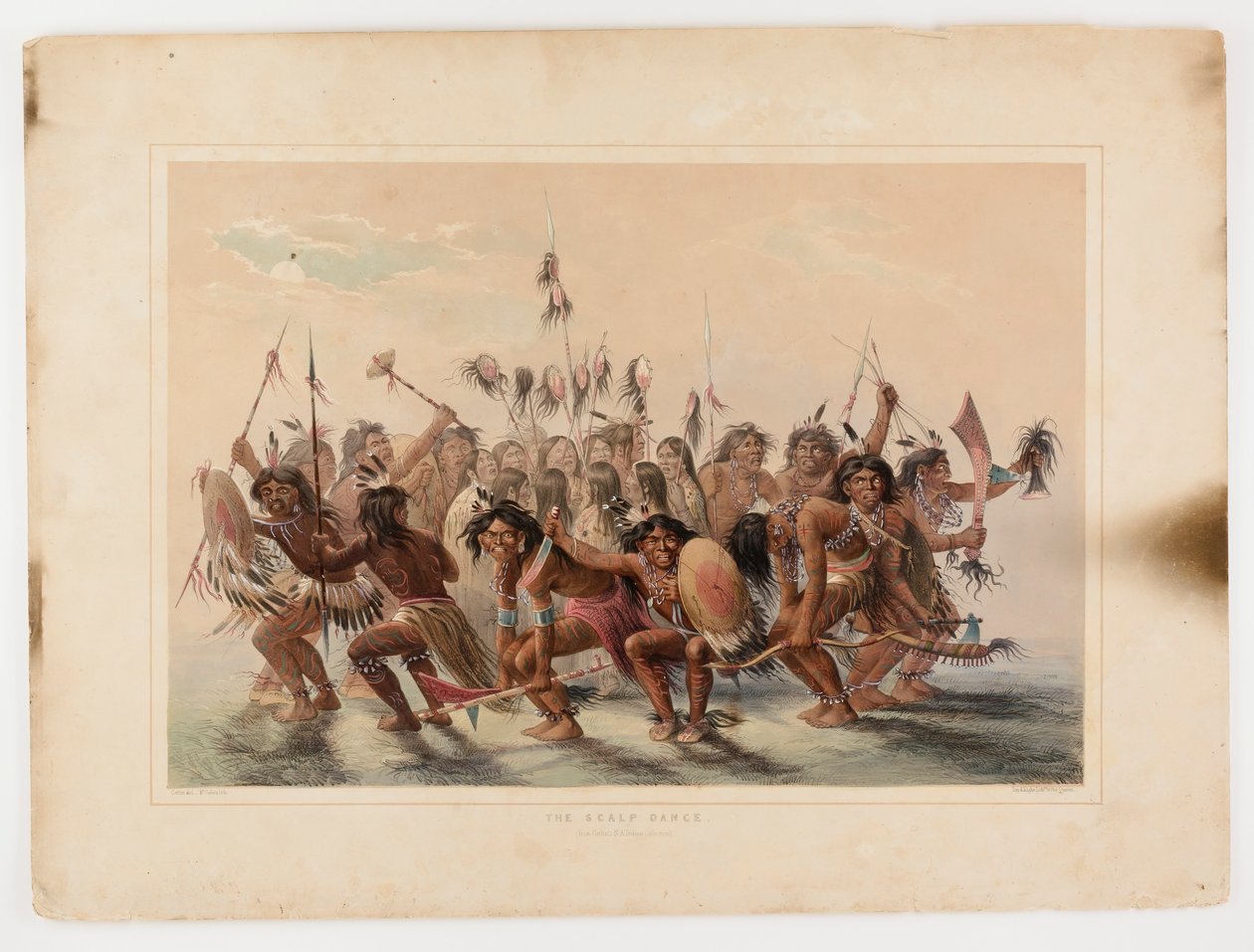 Dansen om hovedbunden af George Catlin