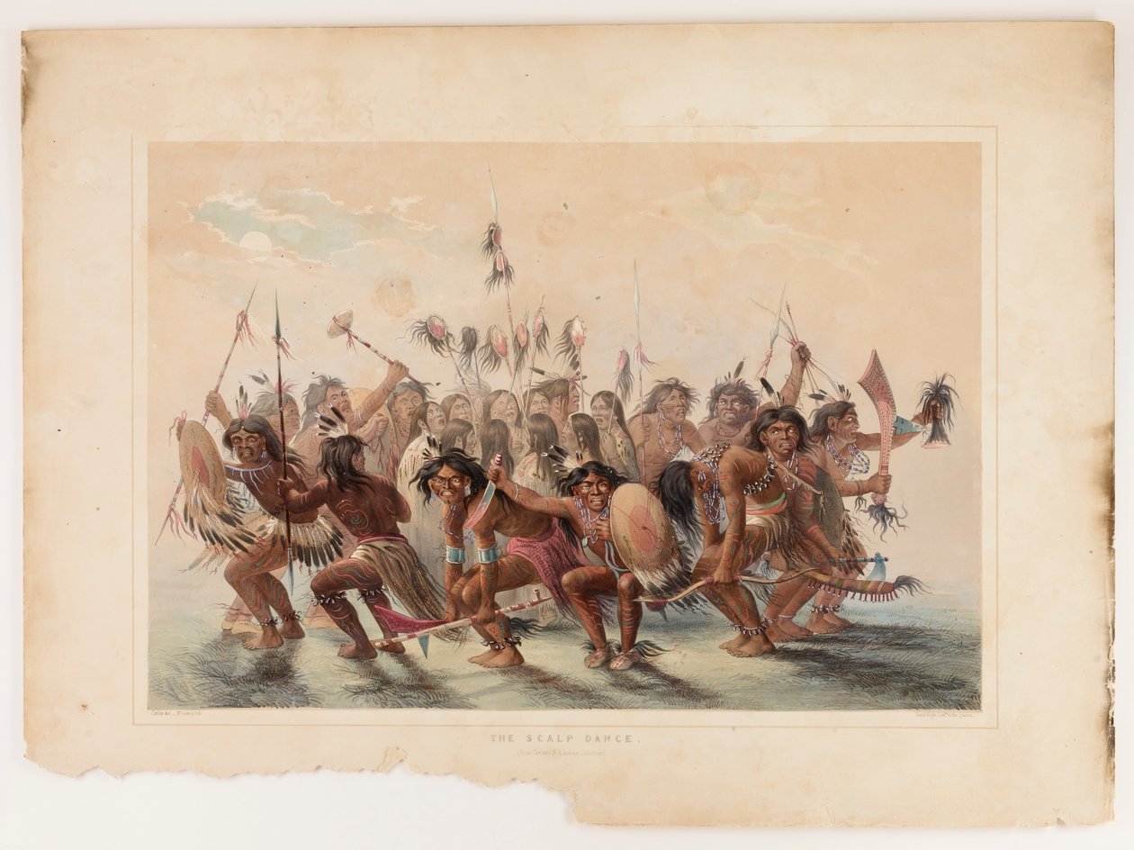 Dansen om hovedbunden af George Catlin