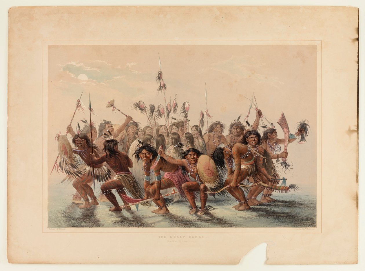 Dansen om hovedbunden af George Catlin