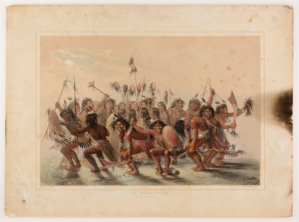 Dansen om hovedbunden af George Catlin