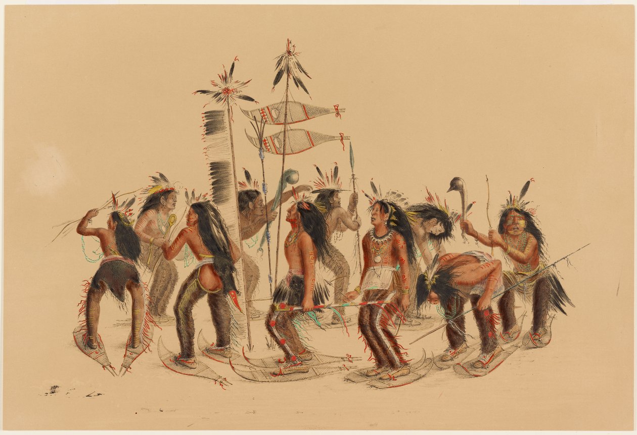 Sneskodansen af George Catlin