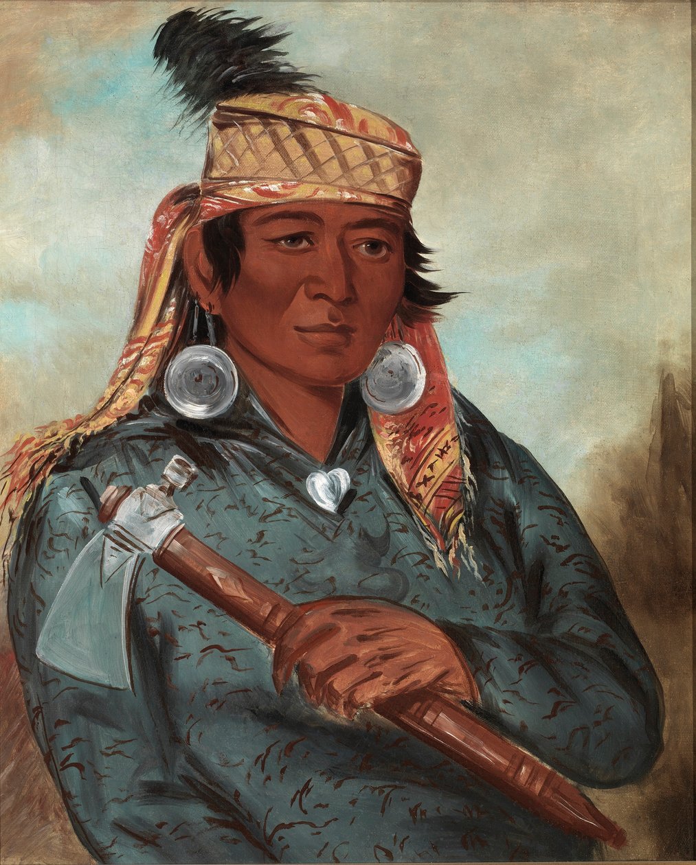 Wáh-pe-say, den hvide af George Catlin