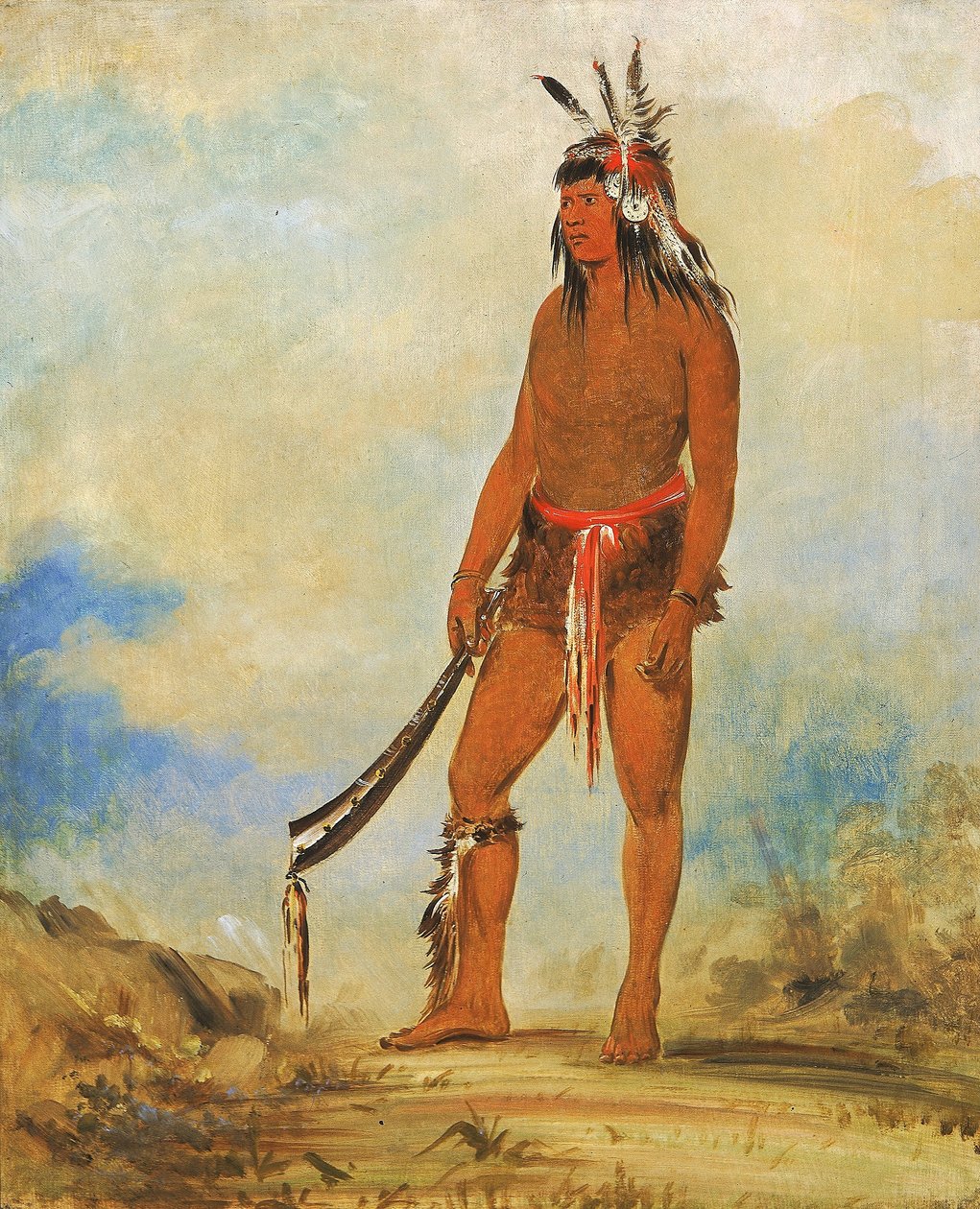 Won-de-tów-a, vidunderet af George Catlin