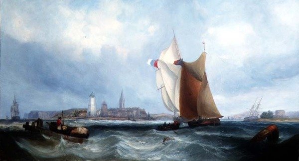 Forsendelse fra den franske kyst af George Chambers