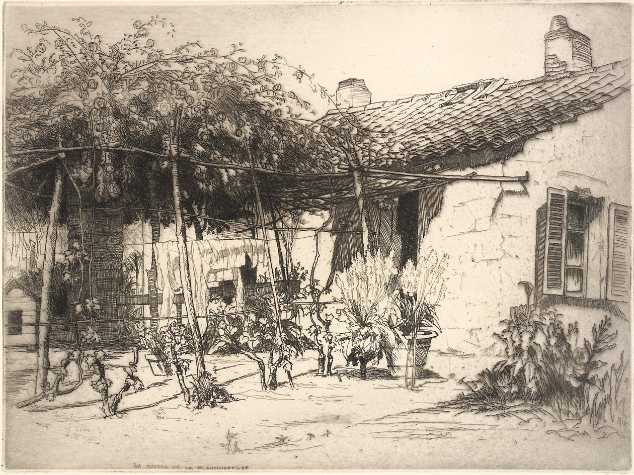 La Maison de la Blanchisseuse af George Charles Aid