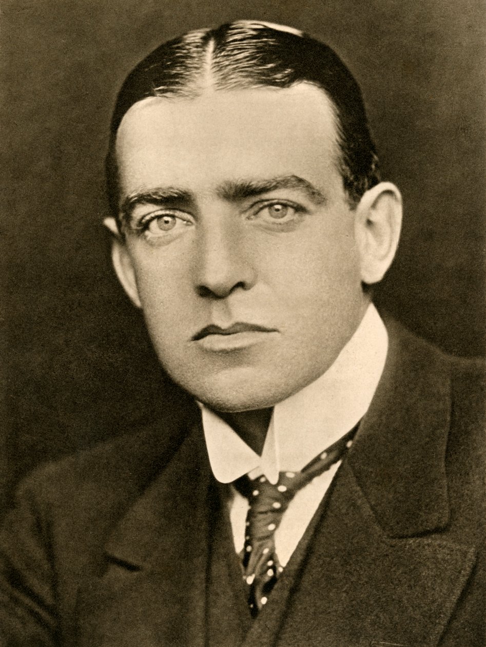 Portræt af E. H. Shackleton, c1905, 1909 af George Charles Beresford