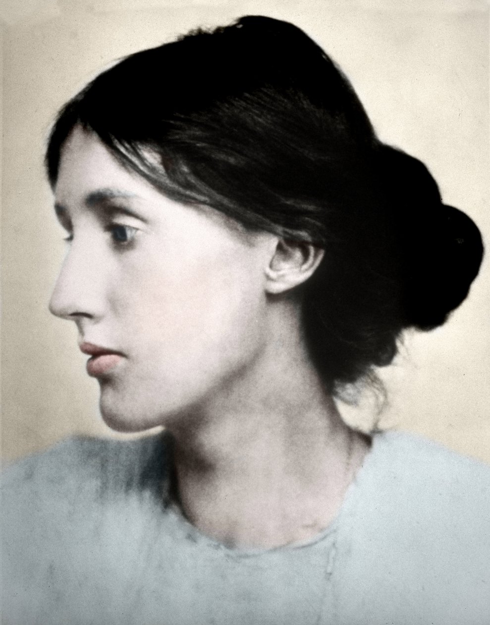 Portræt af den engelske forfatter Virginia WOOLF af George Charles Beresford