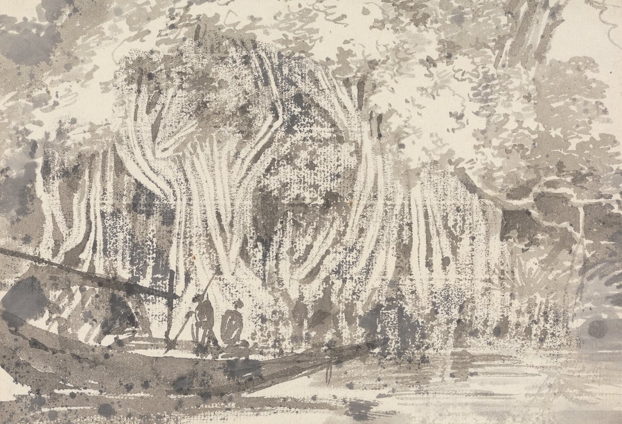 Et Pipul Træ af George Chinnery