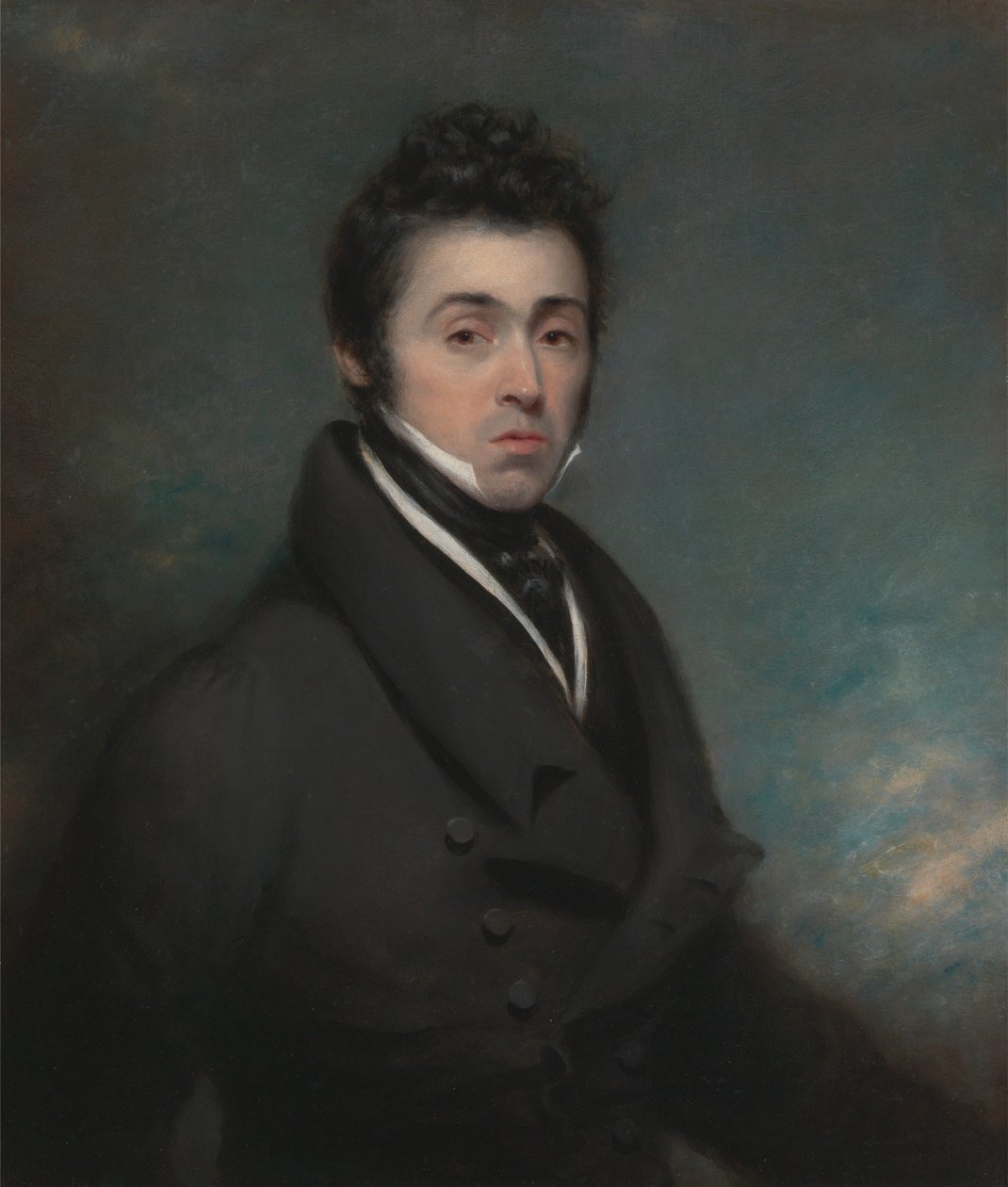 En ukendt mand af George Chinnery